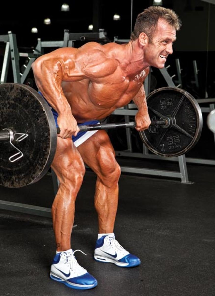 Barbell Row упражнение