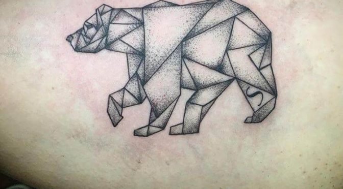 Bear Geometric Tattoos