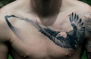 Eagle Geometric Tattoo Images