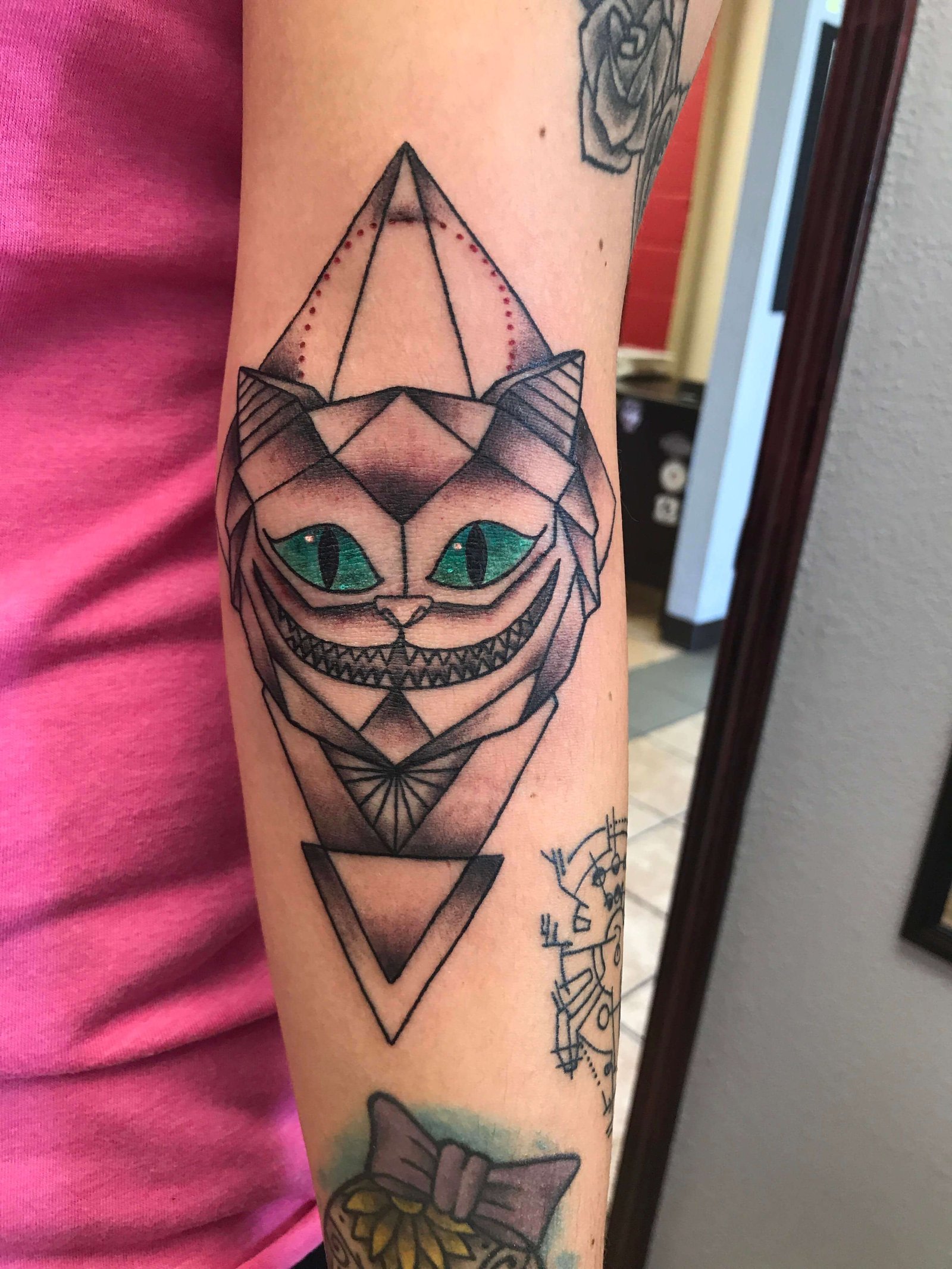 Cat Geometric Tattoo Images - Cat Geometric Tattoo Images