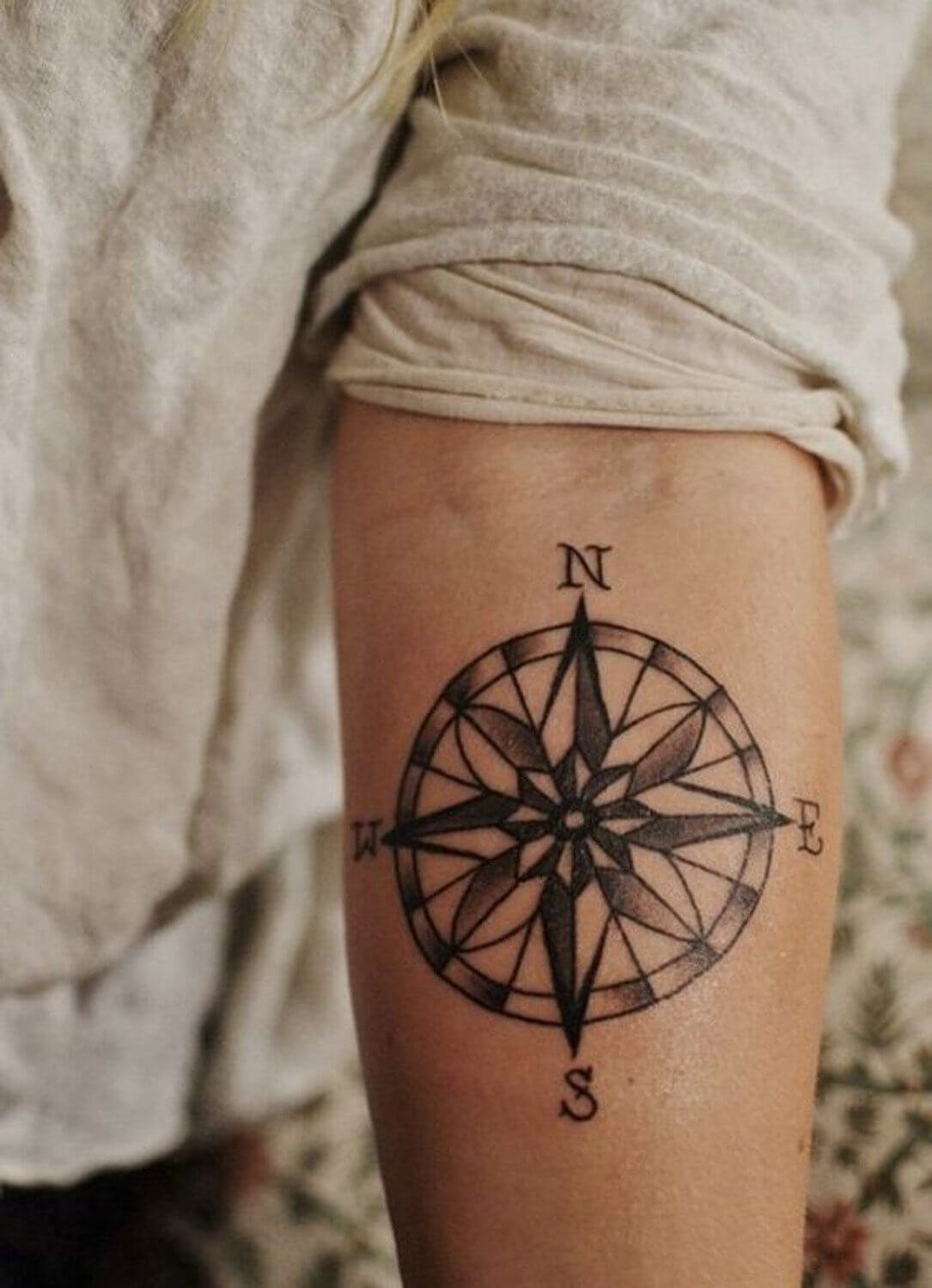 Compass Geometric Tattoo Images - Compass Geometric Tattoo Images