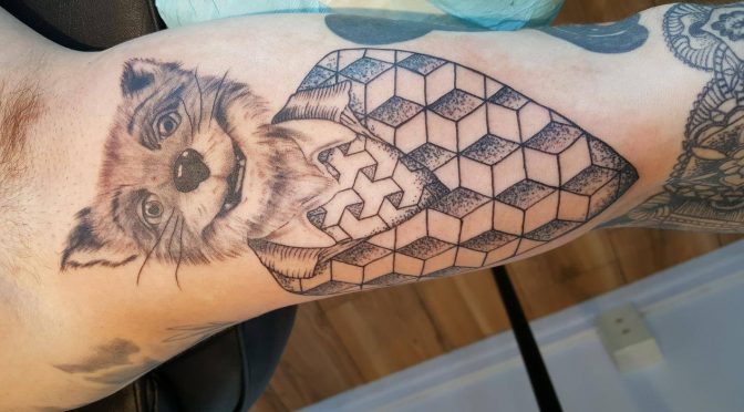 Fox Geometric Tattoos
