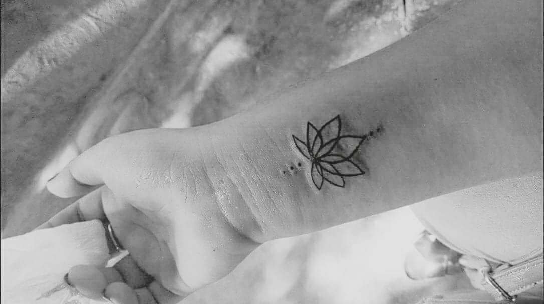 Lotus Geometric Tattoos