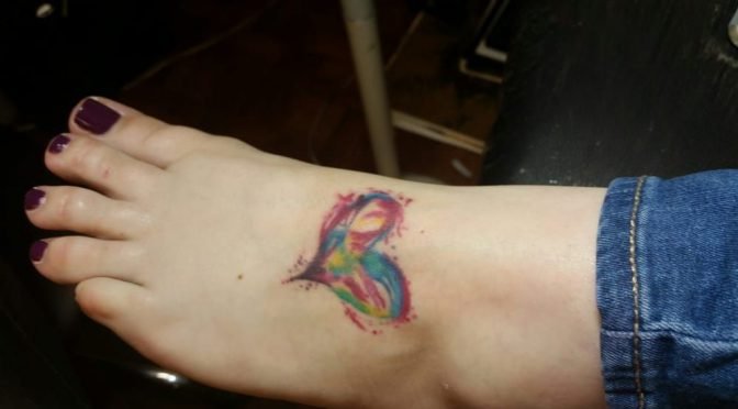 Phoenix Watercolor Tattoo