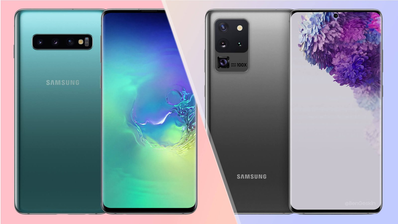 samsung galaxy s10 vs 20