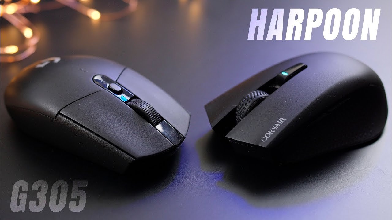 G305 VS Corsair Harpoon