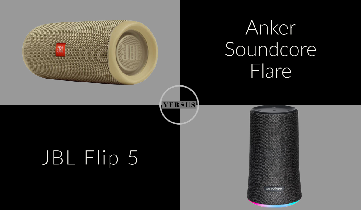 Anker Soundcore Flare vs JBL Flip 5