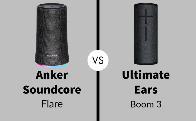 Anker Soundcore Flare vs Ultimate Ears Boom 3