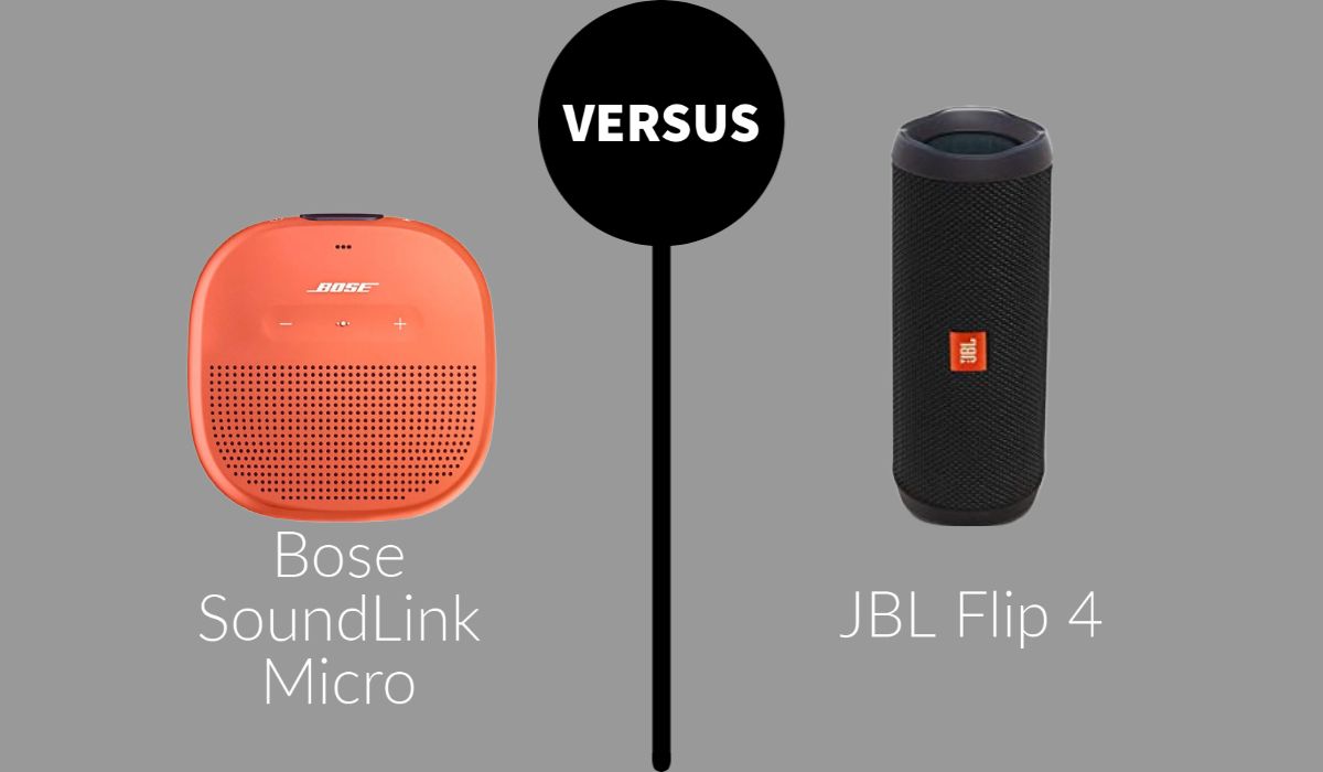 Bose SoundLink Micro vs JBL Flip 4