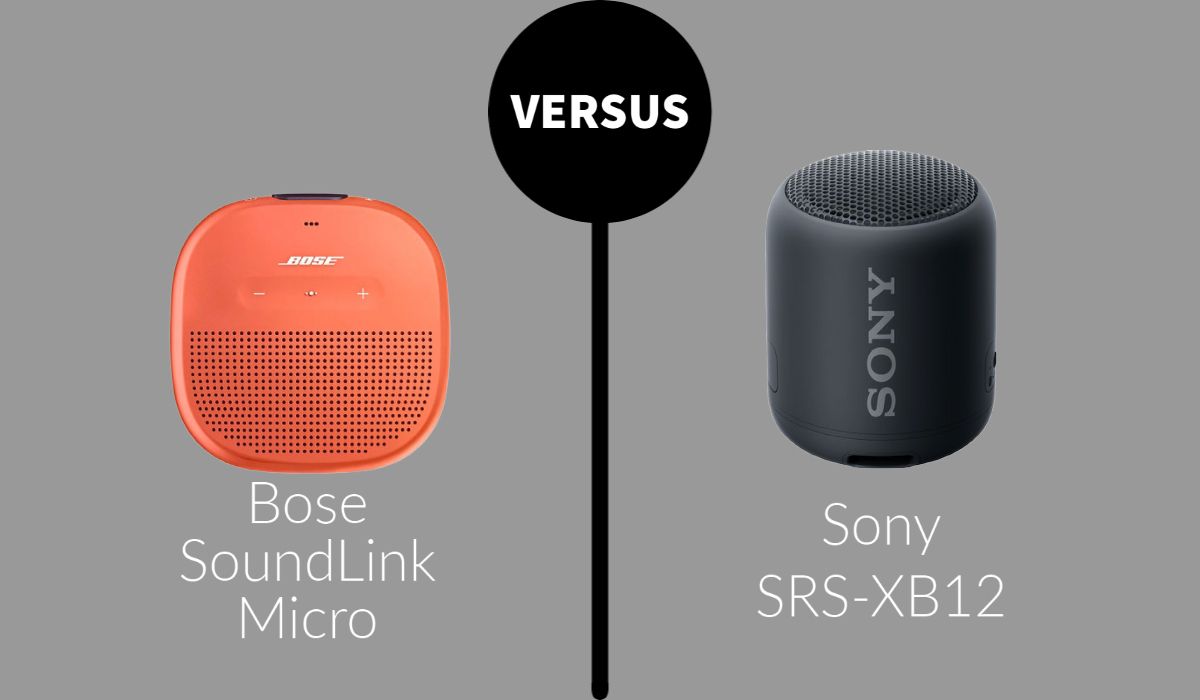 Bose SoundLink Micro vs Sony SRS-XB12