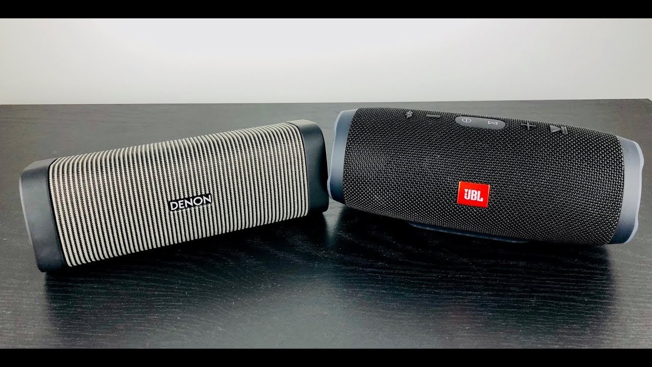 Denon-Envaya- DSB 250BT vs JBL CHARGE 3