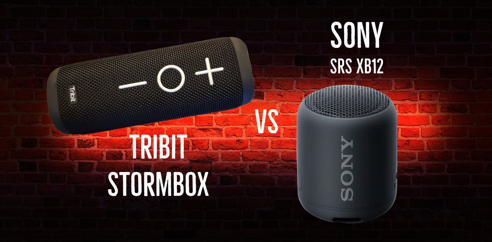 Tribit stormbox vs sony XB12