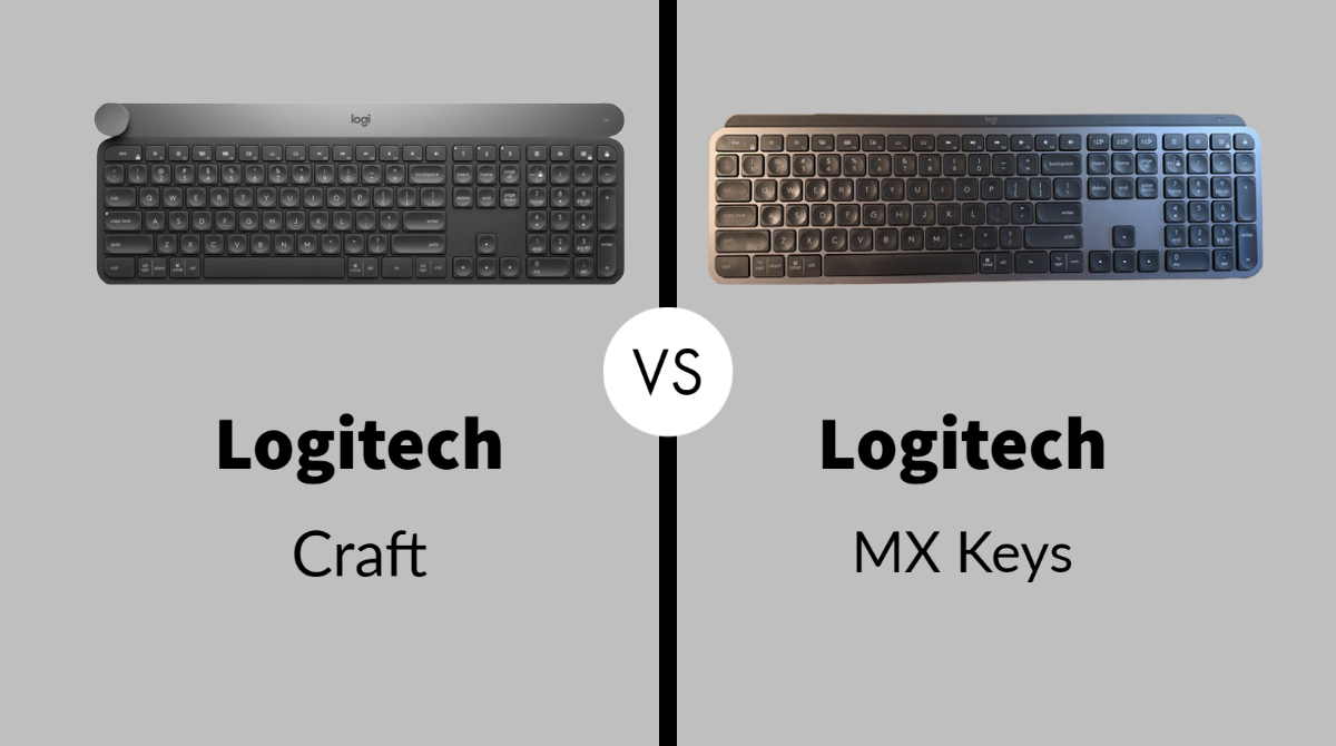 logitech craft vs logitech mx keys