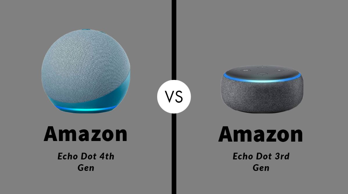 Amazon Echo Dot 4th Gen vs 3rd Gen