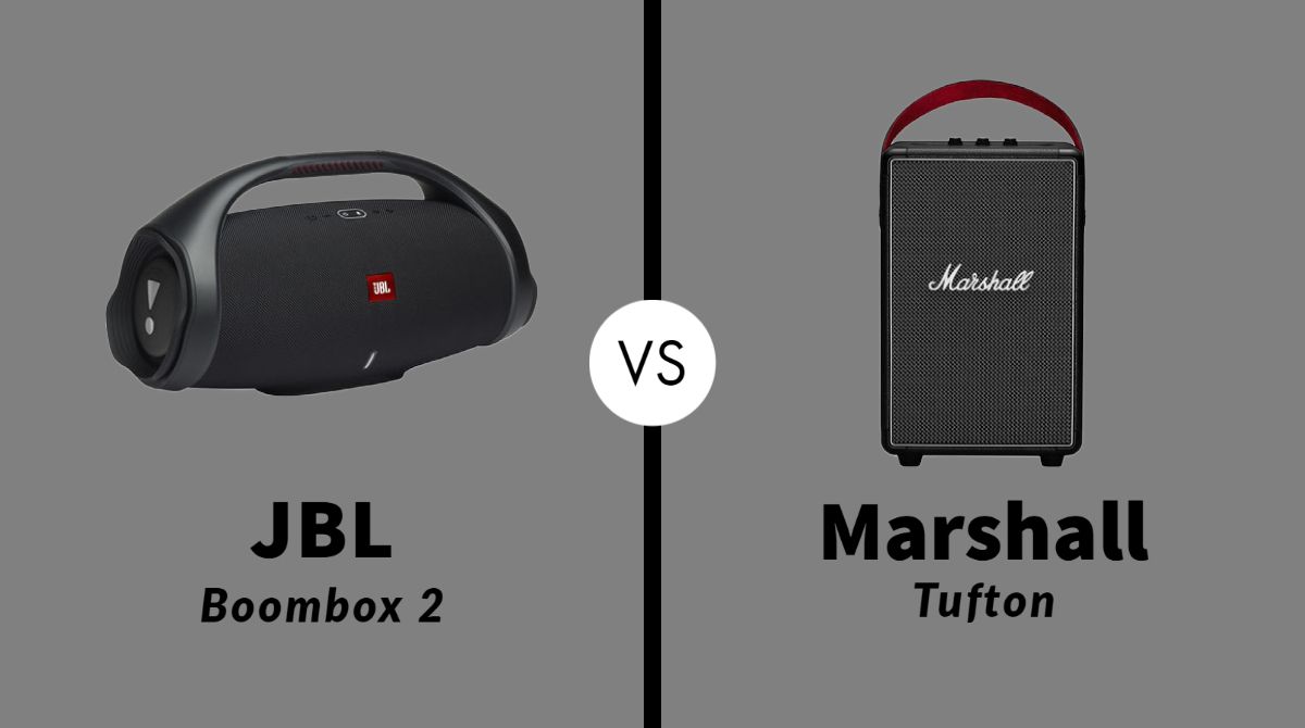 JBL Boombox 2 vs Marshall Tufton