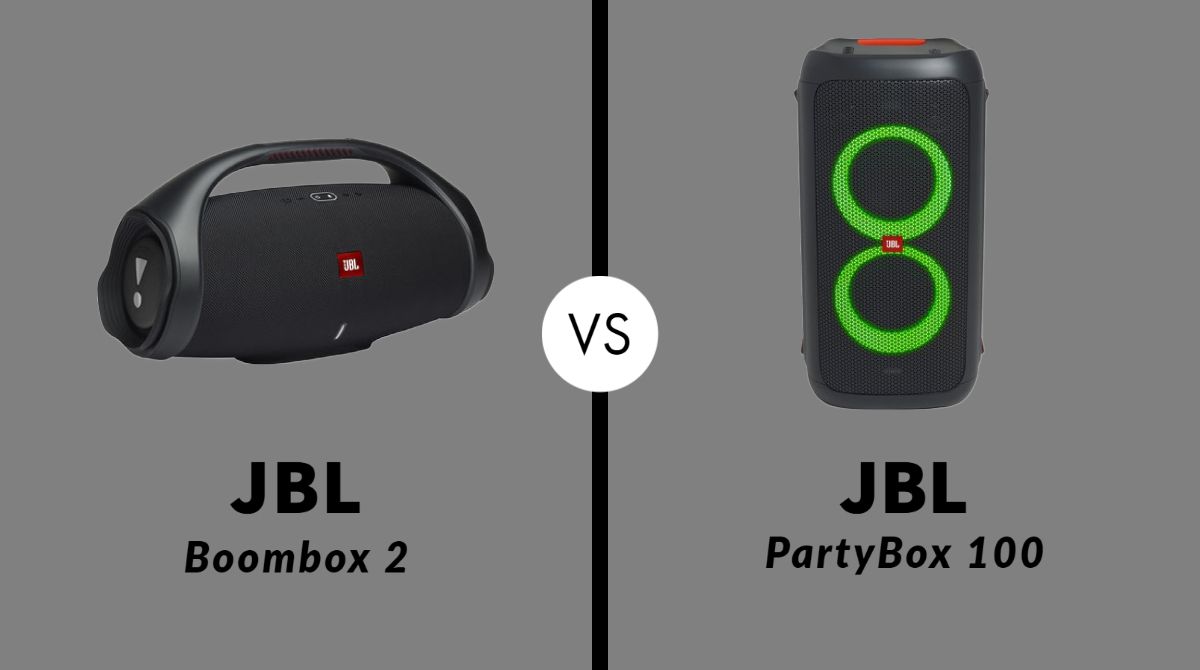 JBL Boombox 2 vs PartyBox 100