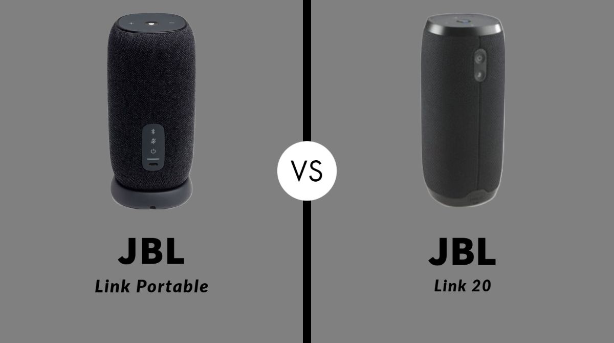 JBL Link Portable vs Link 20