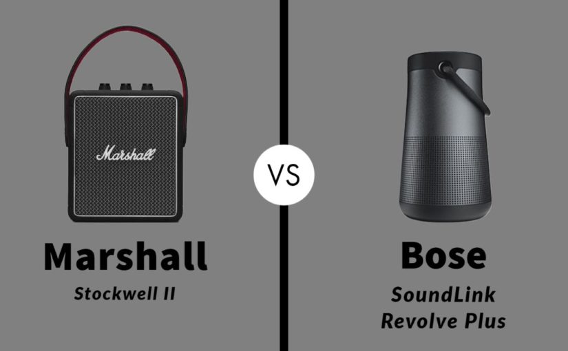 Marshall Stockwell II vs Bose SoundLink Revolve Plus