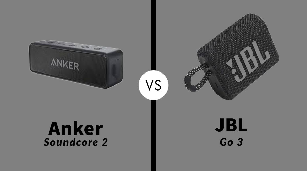 Anker Soundcore 2 vs JBL Go 3