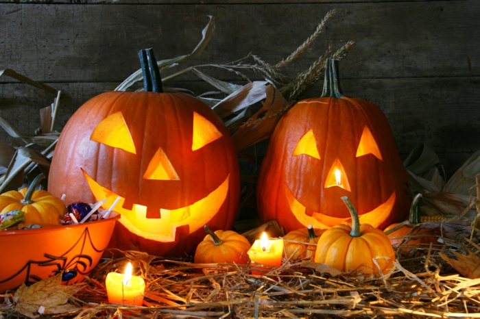 Decorated Pumpkins, Creative Designs for Halloween