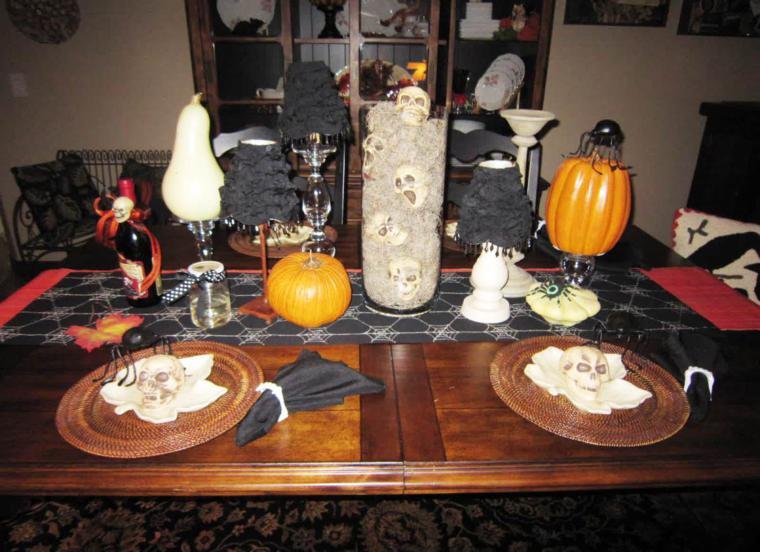 Halloween Table Decoration Ideas With Halloween Recipes