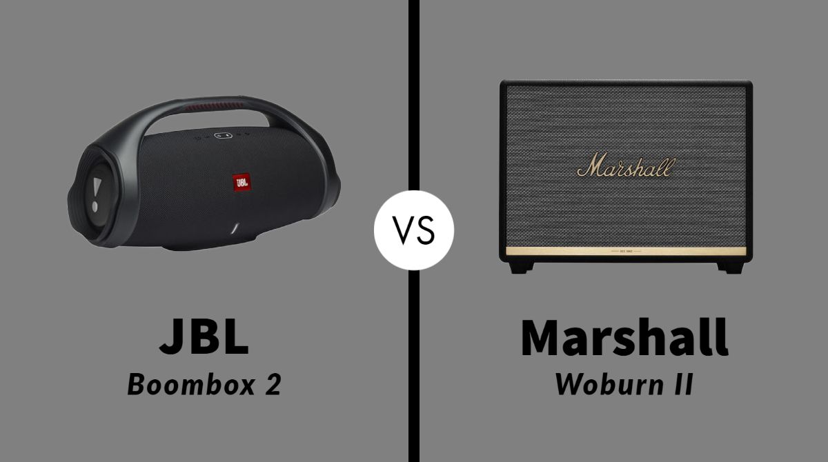 JBL Boombox 2 vs Marshall Woburn II