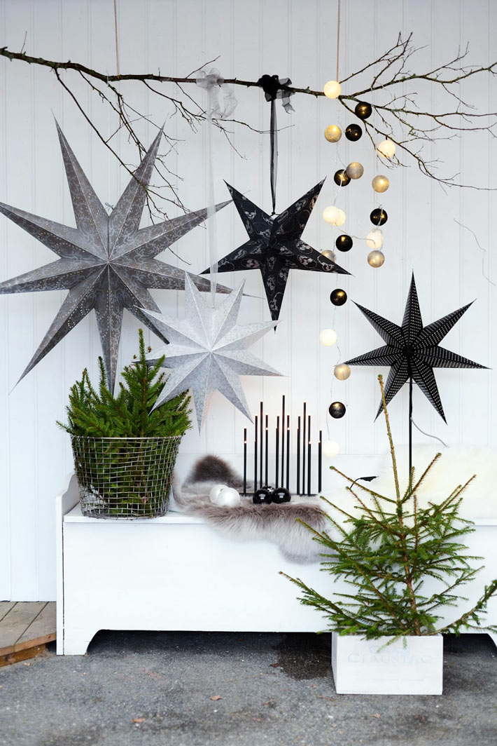 16 Ideas to Decorate Your Terraces and Balconies for Christmas