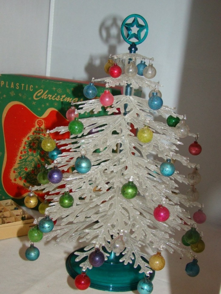 16 Vintage Style Christmas Tree Decoration Ideas