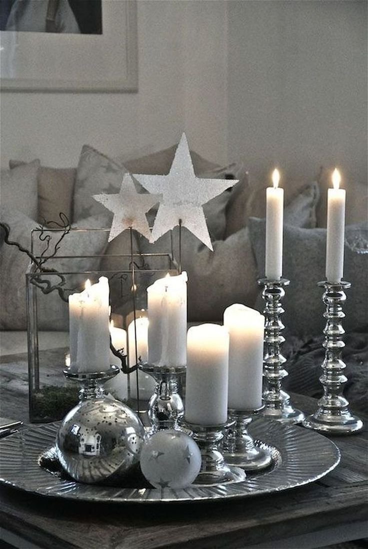 18 Gray Color Decoration Ideas for Christmas