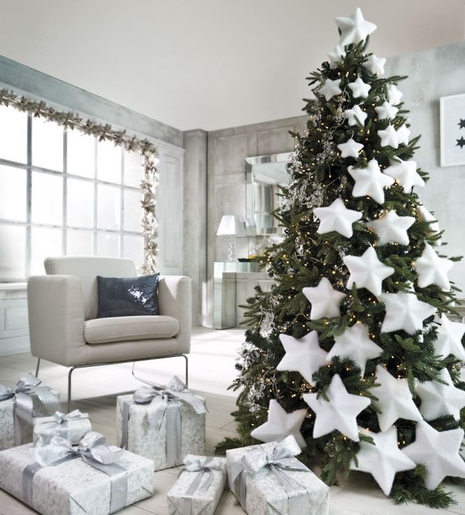 18 Gray Color Decoration Ideas for Christmas