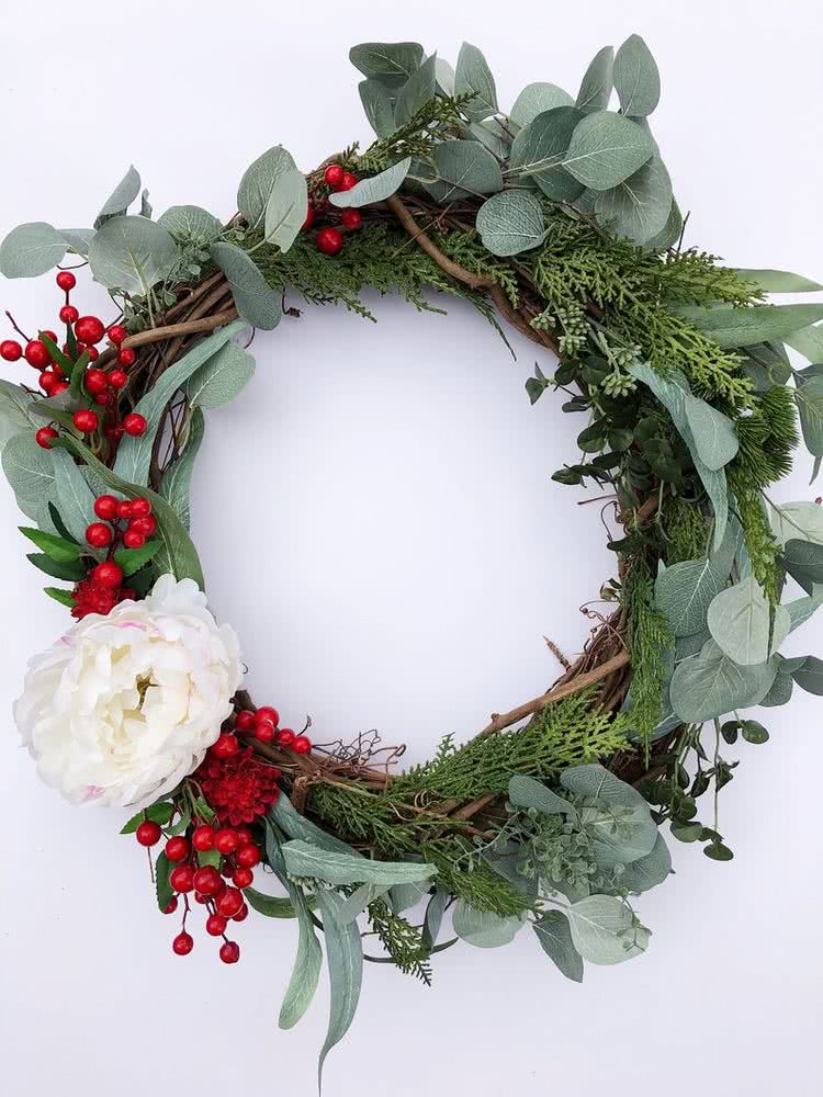 18 Modern and Original Christmas Wreaths Ideas