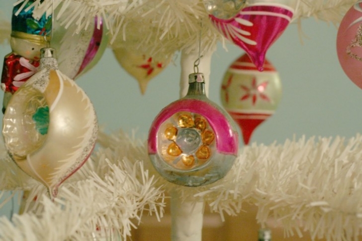 20 Vintage Style Christmas Tree Decoration Ideas