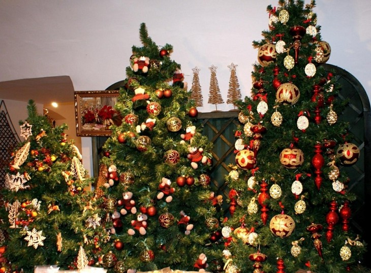 20 Vintage Style Christmas Tree Decoration Ideas