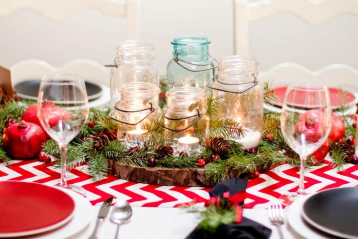 Centerpiece Ideas to Decorate the Table at Christmas