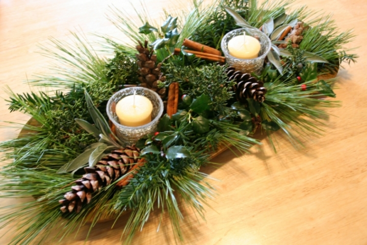 Centerpiece Ideas to Decorate the Table at Christmas