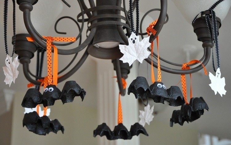 Craft Ideas for Children to Decorate Your House on Halloween