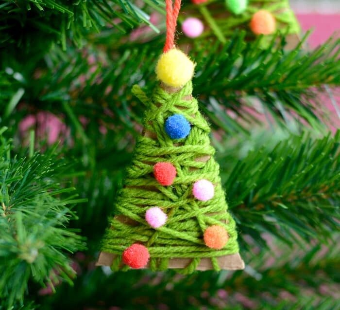Ideas for Kids-made Christmas Tree Ornaments