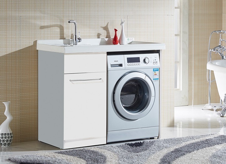10 Ideas to Include the Washing Machine in the Bathroom