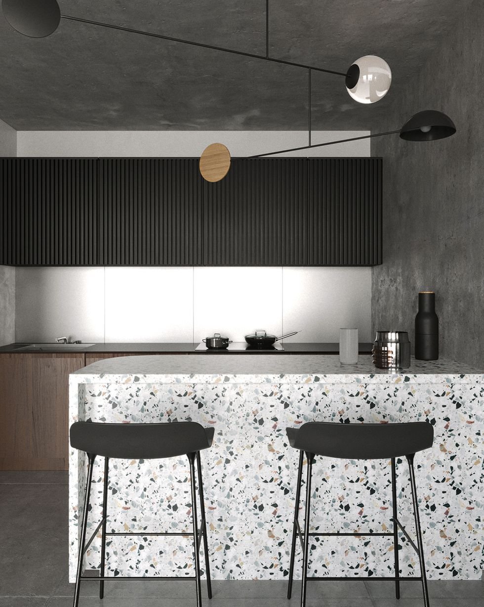 10 Most Beautiful Kitchens With Terrazzo