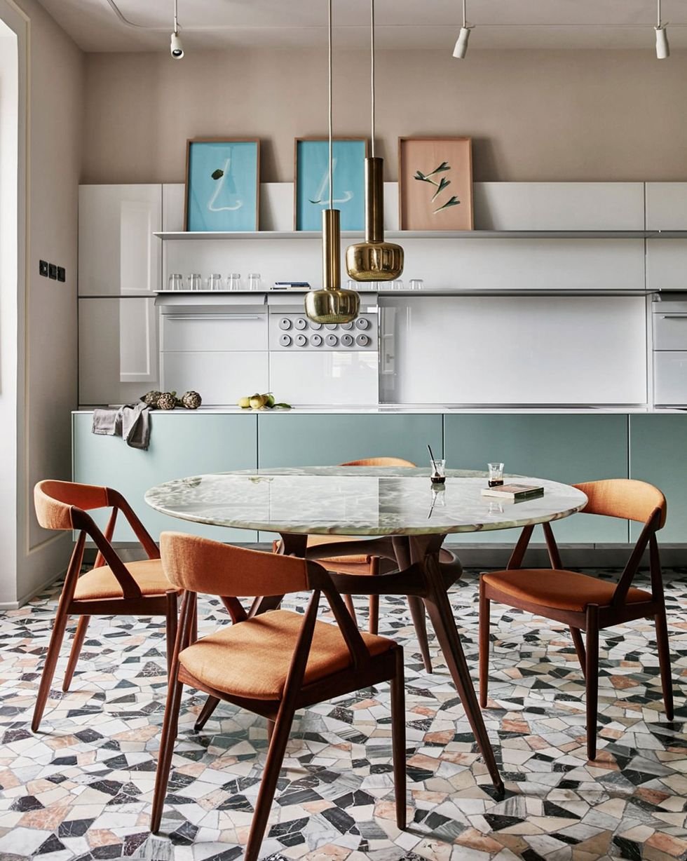 10 Most Beautiful Kitchens With Terrazzo