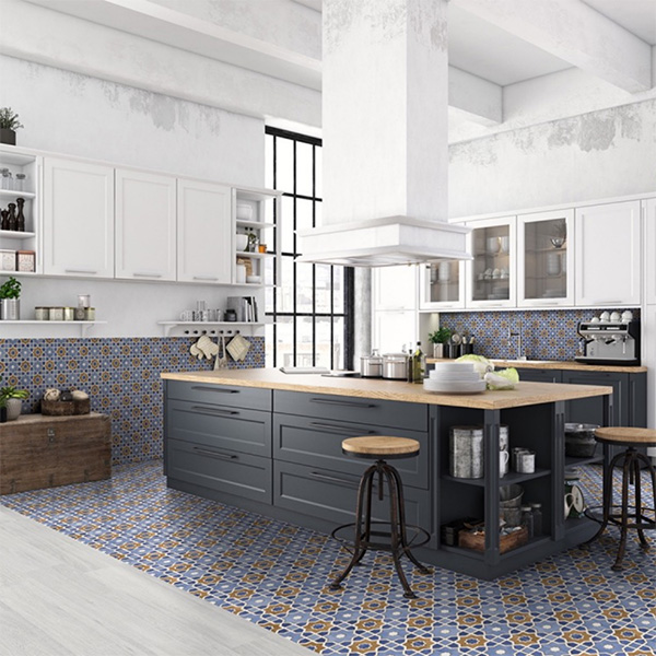 15 Original and Beautiful Ideas to Decorate With Hydraulic Tiles