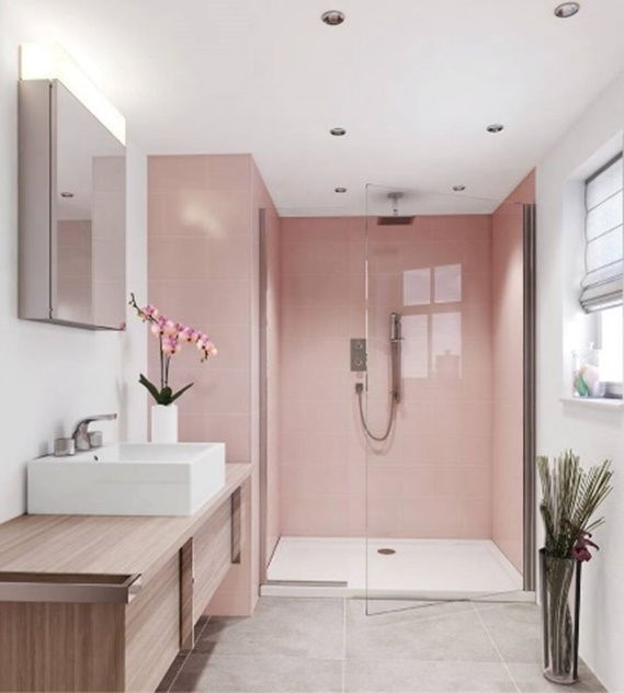 17 Pink Bathroom Ideas