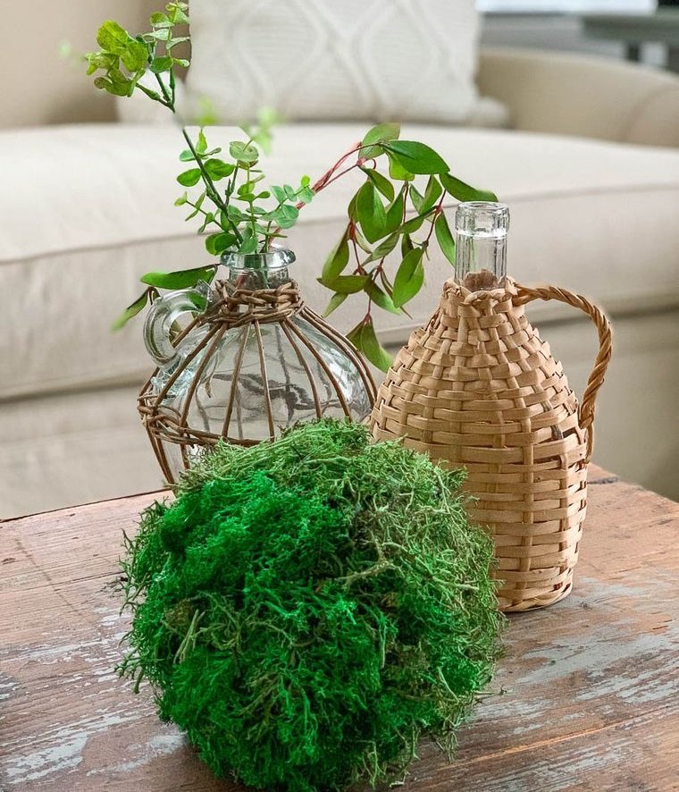 20 Lovely Ideas to Decorate Your Home in Spring Using Moss 20 Lovely