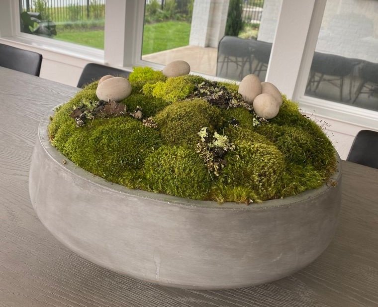 20 Lovely Ideas to Decorate Your Home in Spring Using Moss 20 Lovely