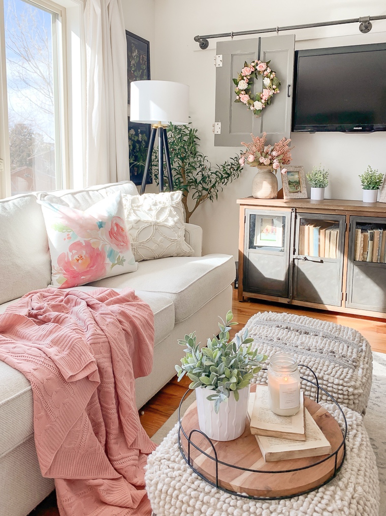 25 Decor Ideas for the Living Room Decoration in Spring