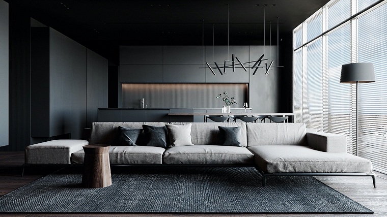 25 Gray With Black Rooms Designs and Decorating Tips