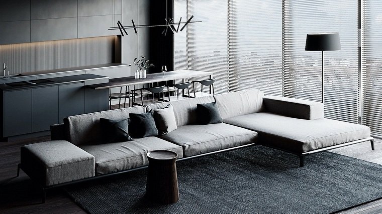 25 Gray With Black Rooms Designs and Decorating Tips - The Style