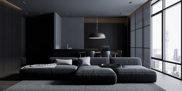 25 Gray With Black Rooms Designs and Decorating Tips