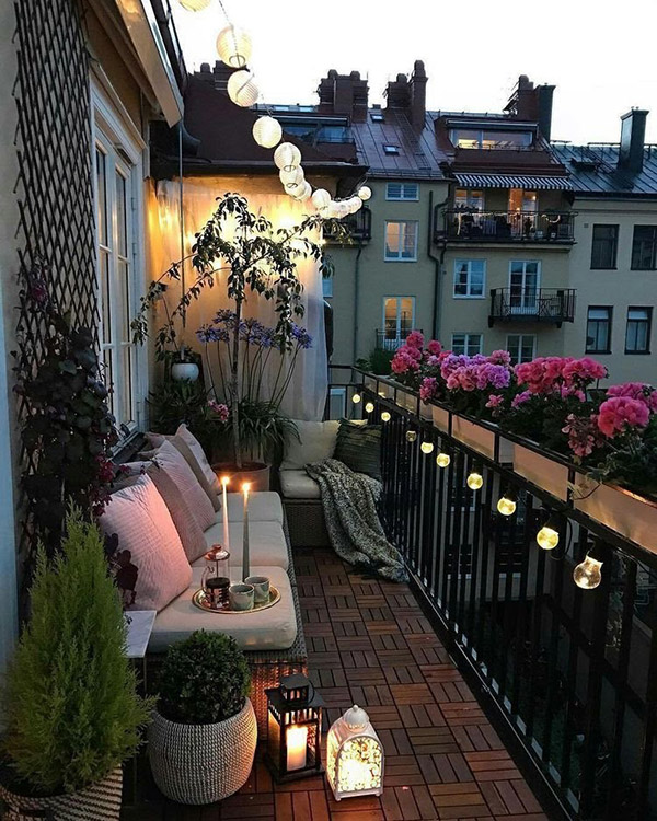 30 Decorative Ideas for Privacy on Your Terrace and Balcony