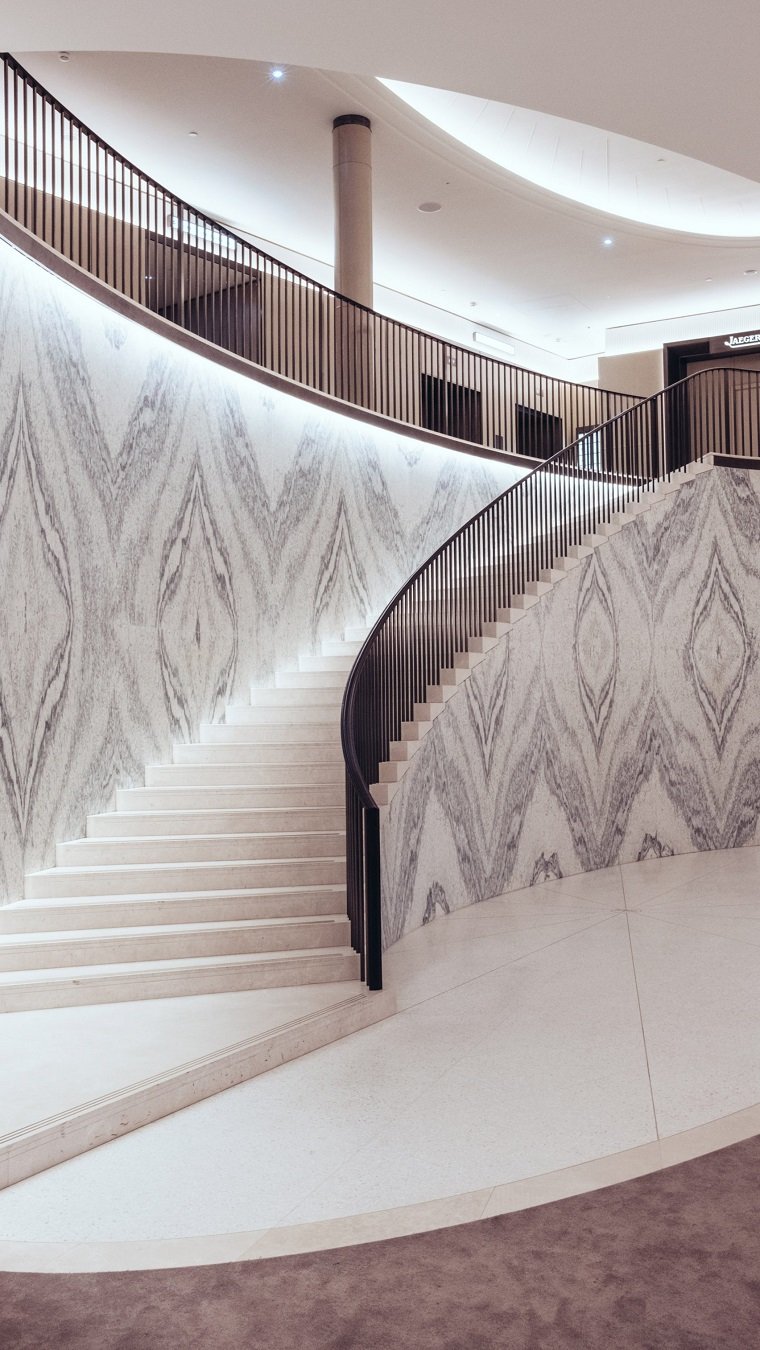 35 Original Ideas of Marble Stairs in the Interior